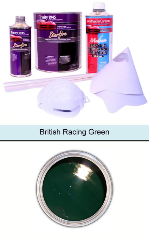 British racing green urethane acrylic auto paint kit