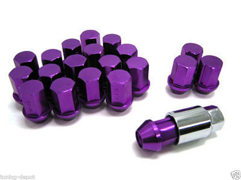 12x1.25 purple nippon nissan aluminum wheel lug nuts