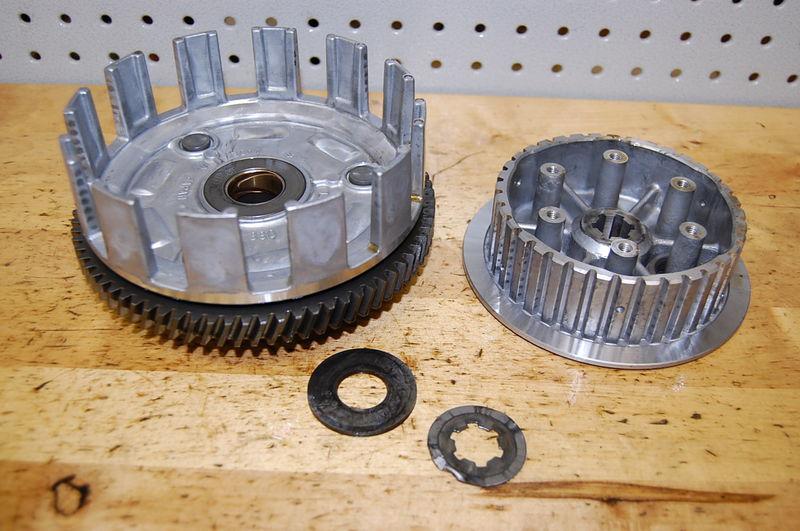 S53 suzuki gs500f gs500 gs 500 f 2009 clutch baskets inner and outer low miles
