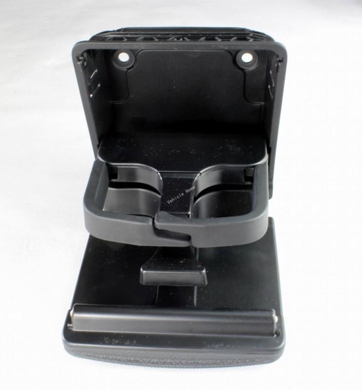 Oem black rear armrest central console cup holder for vw jetta mk5 golf mk6