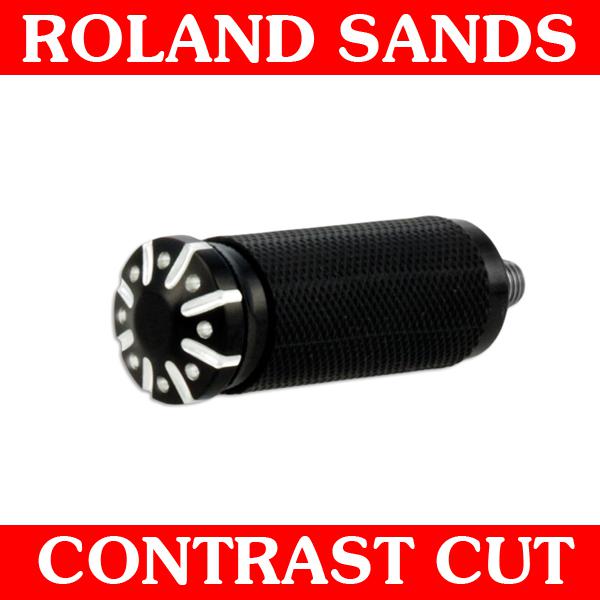 Roland sands design contrast cut chrono toe shifter peg for harley sportster