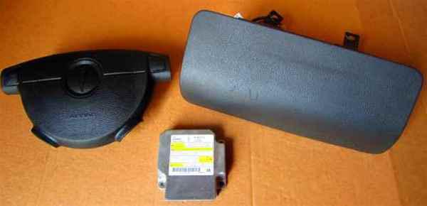 06-08 wave air bag airbag pair wheel driver module oem