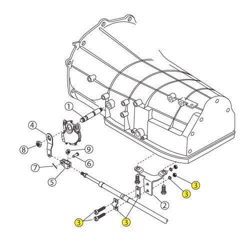 Winter&#039;s performance cable clamp kit (6062-1)