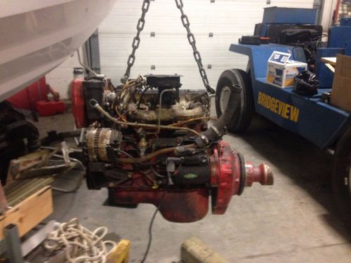 Volvo penta aq 131 complete 4 cyl drop in engine package fwc runs great
