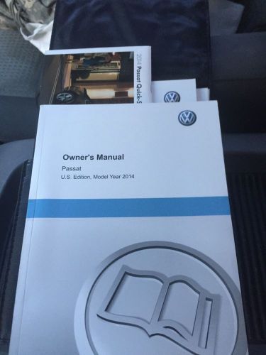 2014 volkswagen passat owners manual