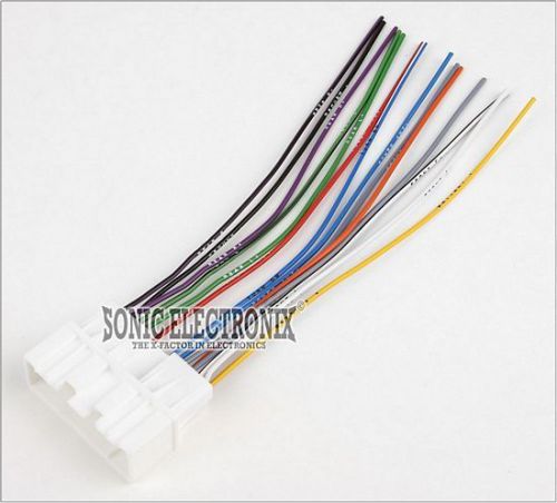 New! metra 70-7903 wiring harness for 2001-up mazda protege vehicles