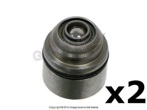 Bmw e38 e39 oil check valve w/o-ring for cylinder head set of 2 genuine