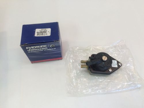 Nos johnson evinrude fuel pump 438558 0438558 oem new outboard omc