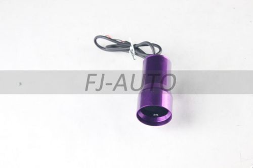 37mm  tacho gauge tachometer micro digital smoked led rev counter rpm purple