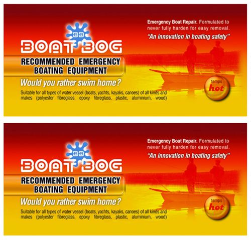 Boat bog 100g - emergency safety equipment - leak plug (2 for $24.95) (2btb100w)