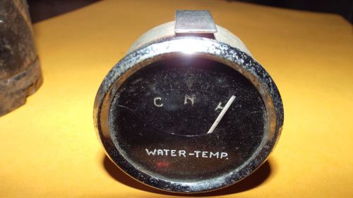 Vintage no name water temperature gauge  hot rod / rat rod 1932 ford