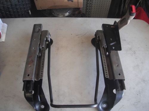 99-07 ford f250 f350 superduty passenger seat track assembly oem test