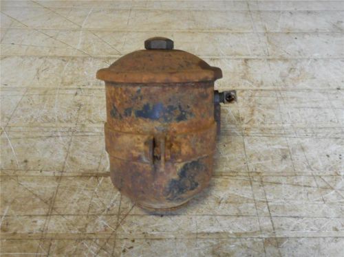 Kaiser 226 supersonic flathead six oil filter canister with mounting bracket