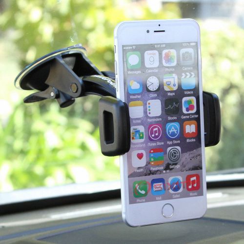 Windshield suction cup phone mount for apple iphone 6 plus 6s plus swivel  mn