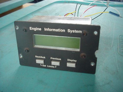 Ultralight experimental engine information system