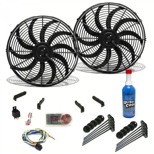Zirgo super cool pack with two 1019 fcfm 10&#034; s blade fans, fixed temp switch