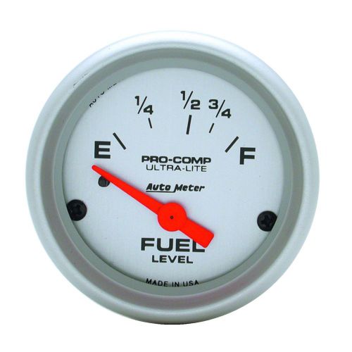 Auto meter 4318 ultra-lite; electric fuel level gauge