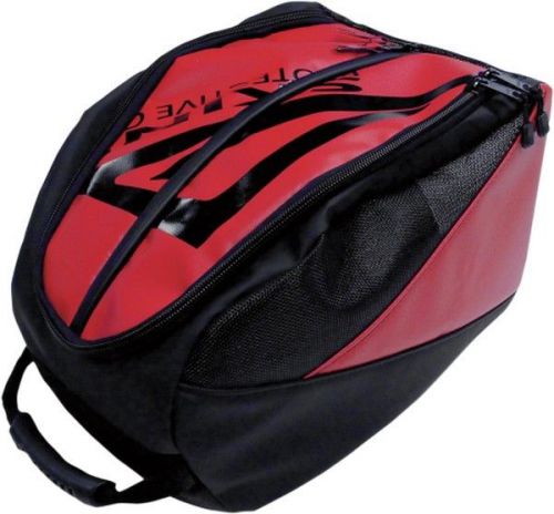 Skinz protective gear de cristo helmet bag red/black one size