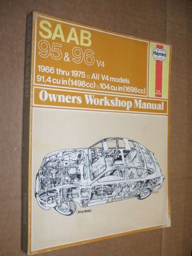 Saab model 95 &amp; 96 from 1966-1975 haynes repair and maintenance manual
