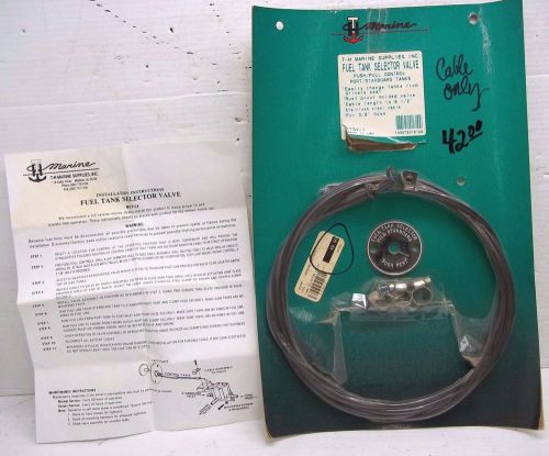 T-h marine 8.5 cable-only for fuel tank selector valve push/pull controls tanks