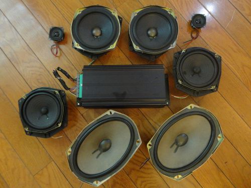 Bose 9-piece car sound speakers acura tl &#034;powered&#034; system 1995-1998