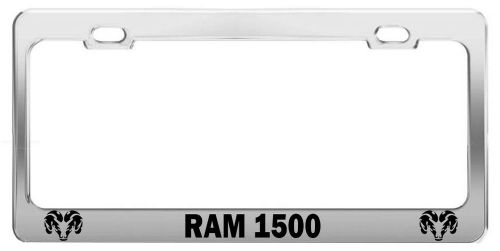 Ram 1500 car license plate frame auto accessories metal tag holder