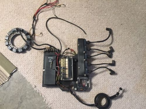 Force outboard ignition system and coil...read before bidding!!!