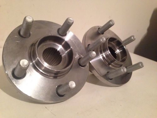 2x (two) bearing spk300 wheel hub spindle only. w88a 12/13.