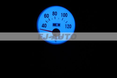 Hot sale blue led 2&#034;52mm water temperature gauge 40-120℃ with sensor