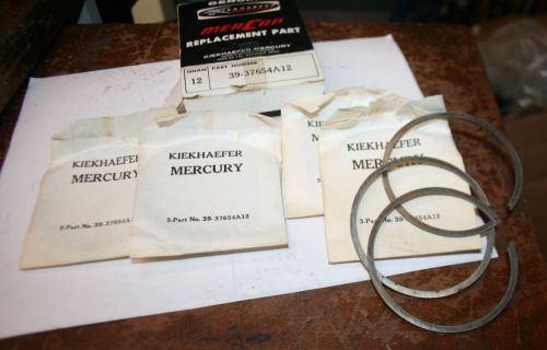 12 new mercury piston rings 39-37654a12