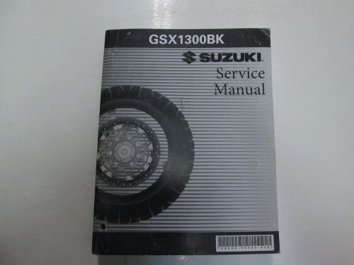 2008 suzuki gsx1300bk service repair shop manual fading minor wear oem deal ***