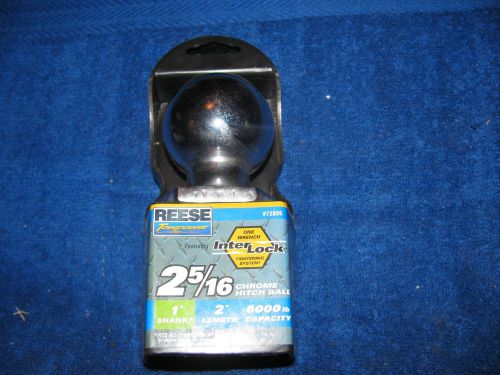 Reese towpower 2-5/16&#034; stainless steel hitch ball (72806)