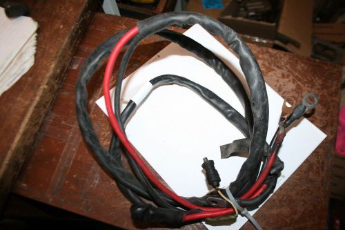 Used 7 1/2 foot battery cables mercury johnson evinrude yamaha outboard