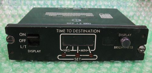 Time to destination display controller