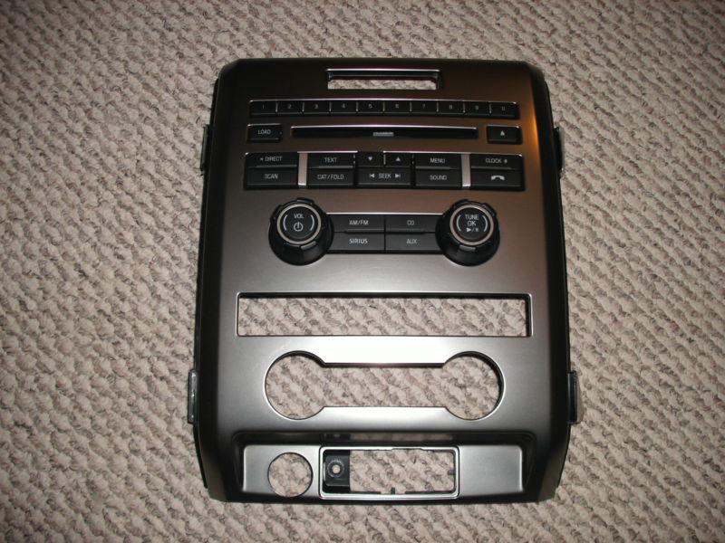 Oem ford f150 radio console dash ac control panel bezel 2009-2010-2011-2012 