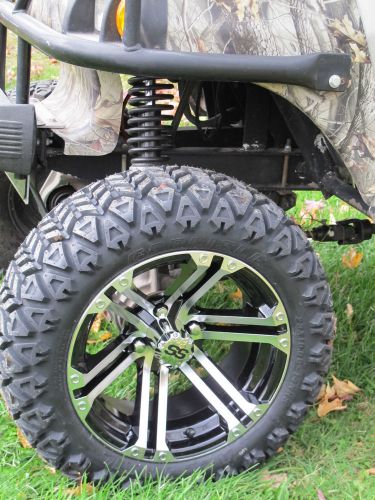 Golf cart wheel and tire combo  14&#039;&#039; wheel  club car, ez-go and yamaha