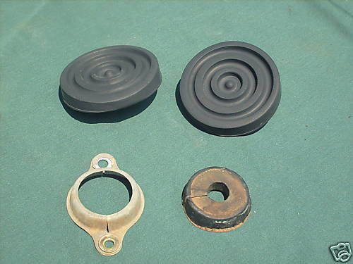 Used 1948-50 ford pickup  brake &amp; clutch pads &amp; wire grommet used parts read ad