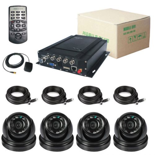 720p 4.3 &#034; 4 ch car dvr &amp; h.264 vehicel video recorder dvr and gps + mini camera