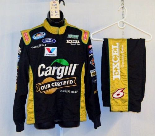 Trevor bayne cargill nascar racing suit firesuit 3588  40/32/27