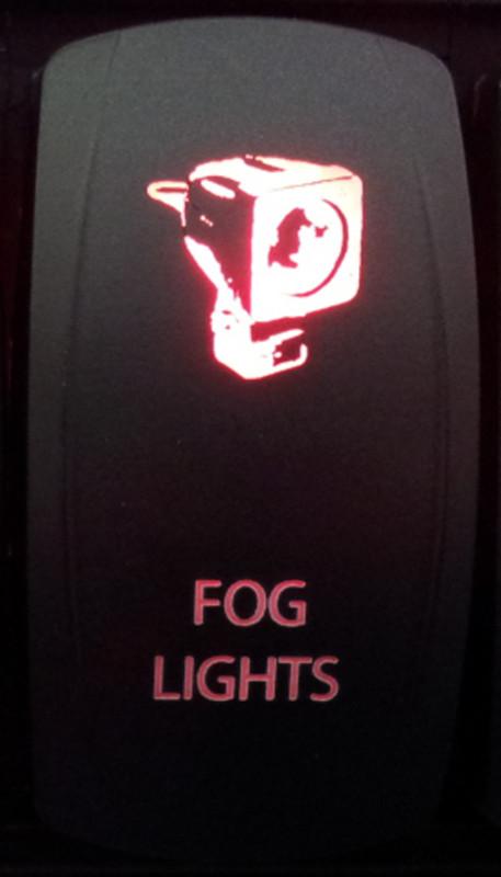 Polaris rzr xp 900 900-4 jagged x edition utv  backlit led fog lights switch