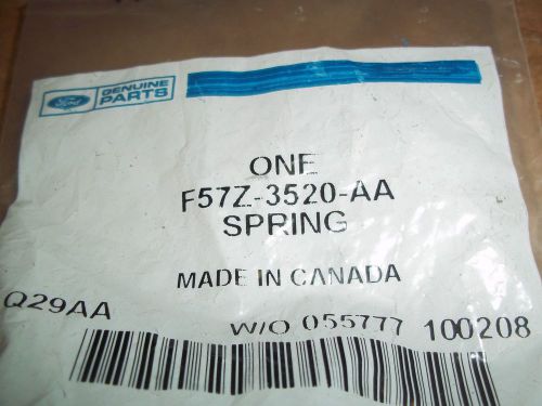Genuine  ford  steering column  spring  part  number  f57z-3520-aa