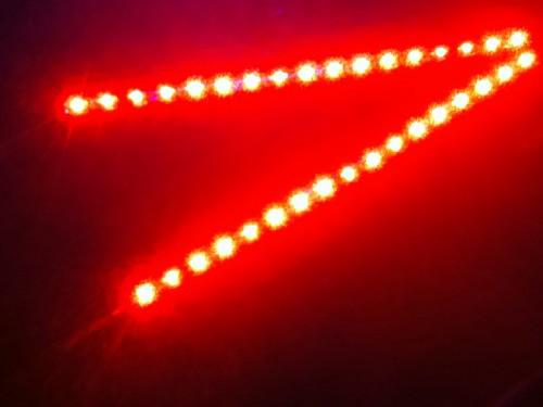 Super bright red waterproof led lights 2 12 inch strips neons