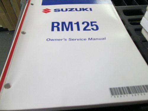 Suzuki 2006 rm125 rm 125 repair service manual 06 99011-36f55-03a  oem