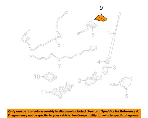 Nissan oem 06-07 350z antenna-cover 28228cf40a
