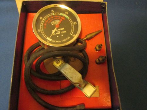 Vintage heavy duty allstate vacum gauge