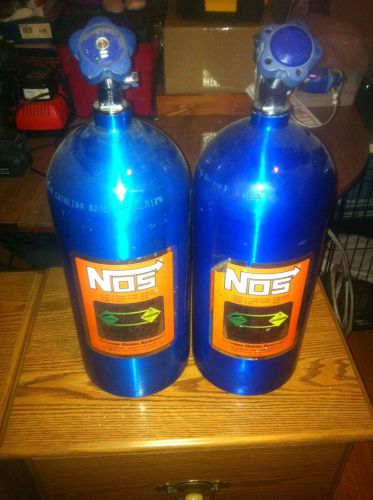 10 pound nitrous bottle nos blue anodized