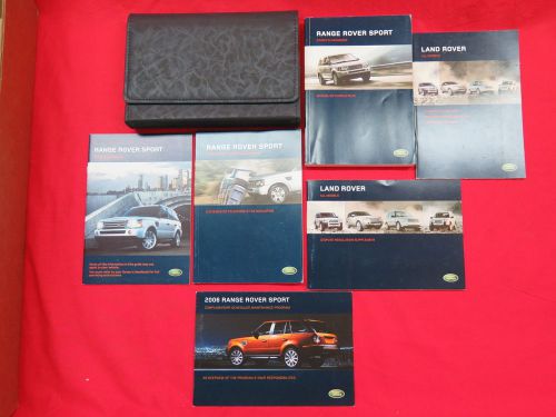 2006 range rover sport owners manual guide book