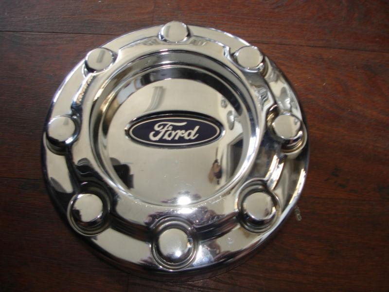 Ford f250 f 250 f350 f 350 super duty factory oem chrome center cap hubcap