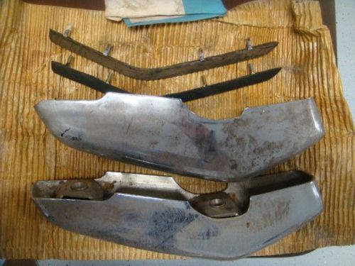 1971 mercury marquis front bumper guards nos