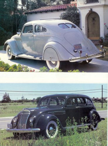 1934 - 1937 chrysler desoto airflow 20 pg color article